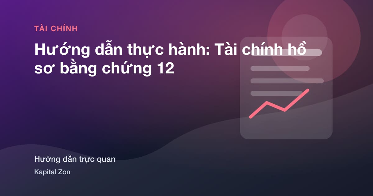 Hướng dẫn thực hành: Tài chính hồ sơ bằng chứng 12