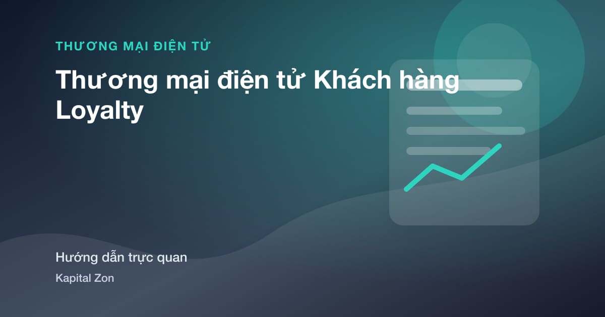 Tóm tắt trực quan cho Thương mại điện tử Khách hàng Loyalty