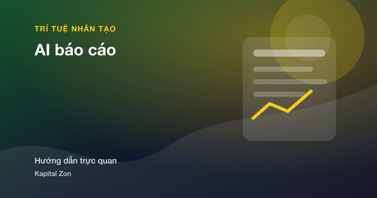 Tóm tắt trực quan cho AI báo cáo