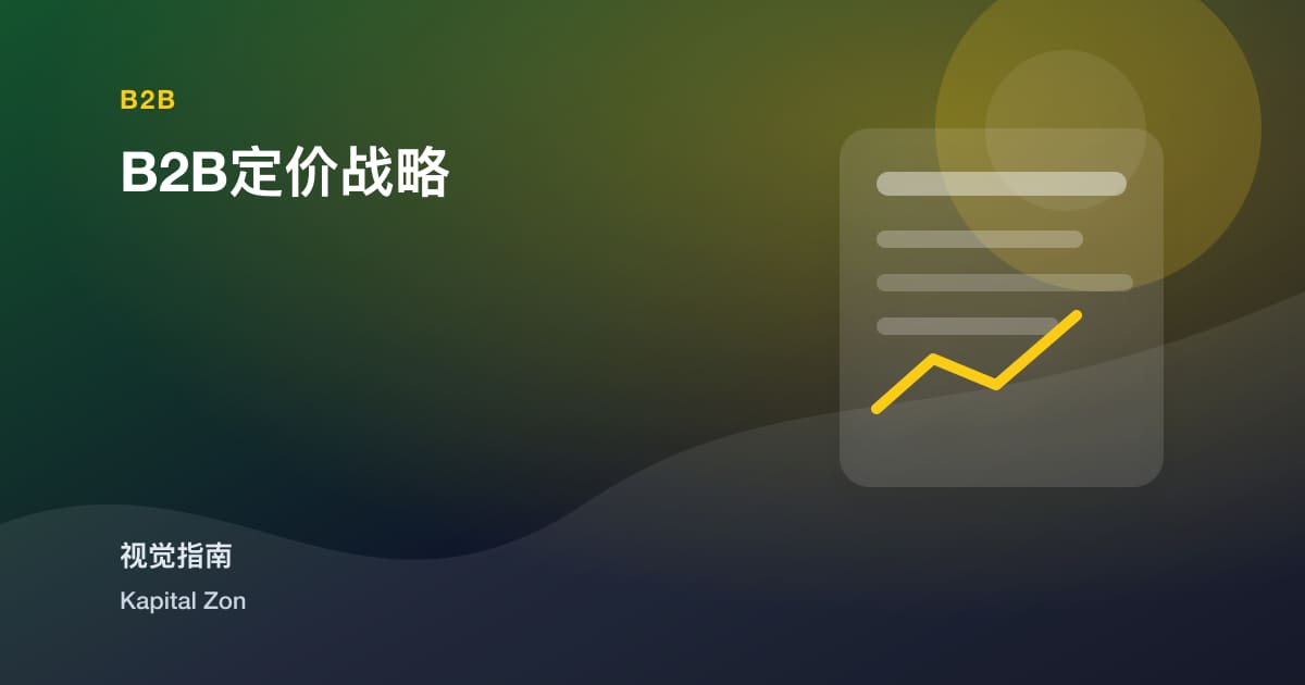 B2B定价战略