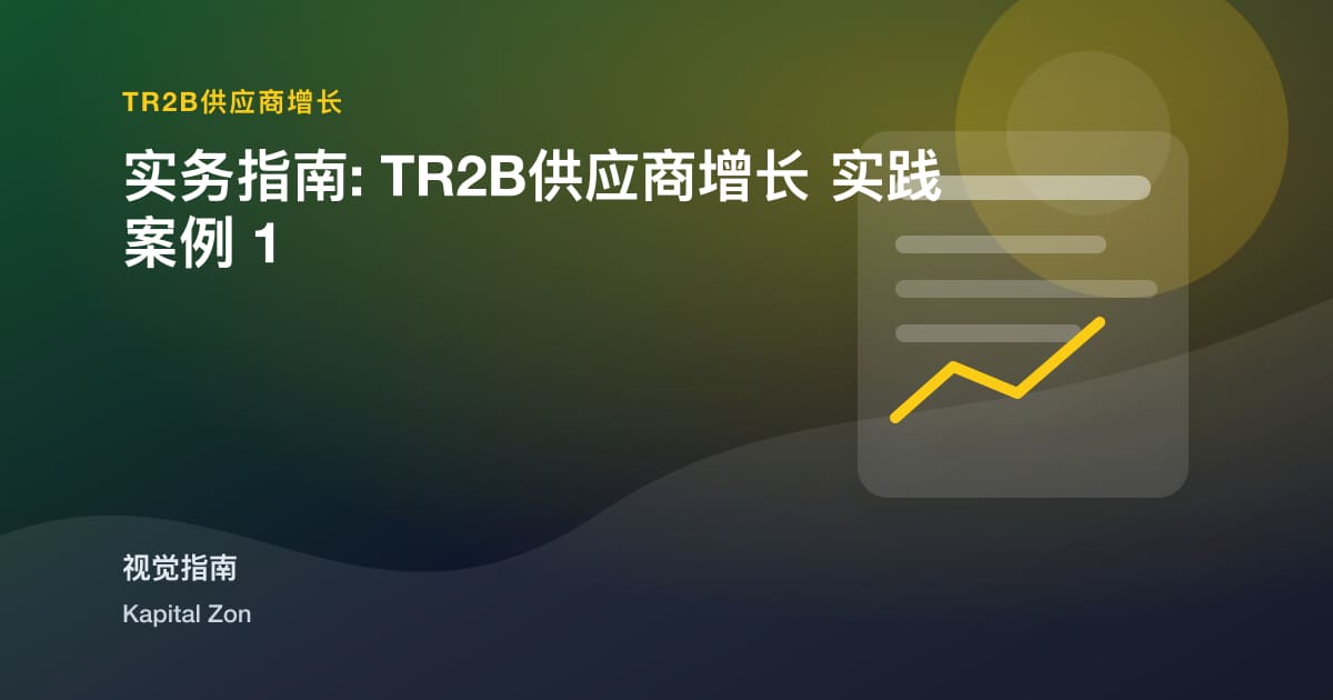 HowTurkish供应商CanUseTR2B到WinInternationalBuyerTrust